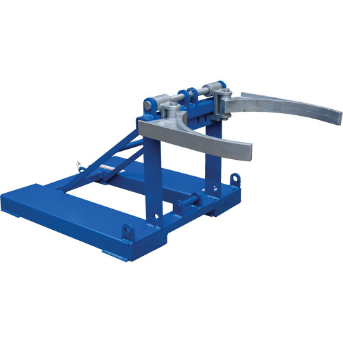 Vestil FPDL-11-H Fork Mounted Poly Drum Lifter Fork Mounted Poly Drum Lifter, 30 - 55 US Gal. (25 - 45.8 Imperial Gal.) Drum Size, 1100 lbs./499 kg Cap. - Each