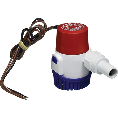 S-Series Electronic Sensing Bilge Pump, 500 GPH, 12 V-(Each)