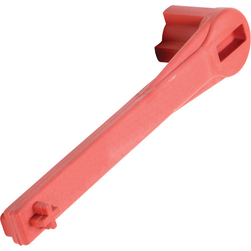 Vestil BNW-P Single Ended Specialty Bung Nut Wrench Single Ended Specialty Bung Nut Wrench, 1-1/4" Opening, 8" Handle, Non-Sparking Nylon - Each