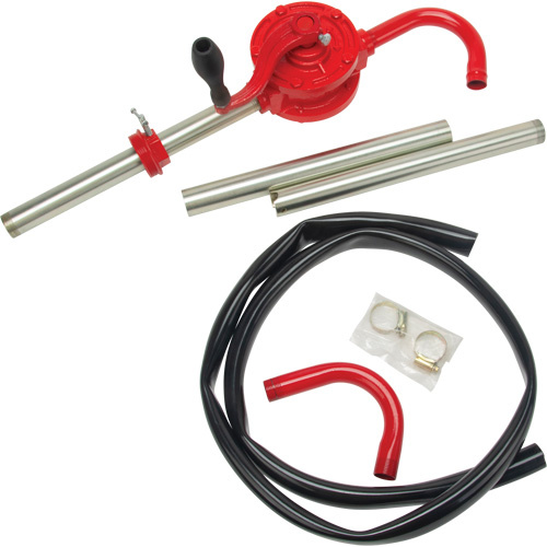KLETON DC869 Rotary Type Drum Pump, Cast Iron/Steel, Fits 30-55 Gal., 8 oz./Stroke-(Each)