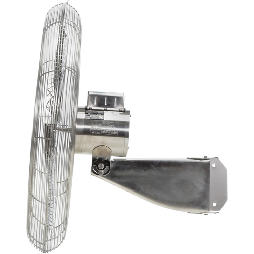 Air Master 70767 Stainless Steel Food Service Washdown Air Circulating Fans, Industrial, 1 Speed, 30" Diameter-(Each)