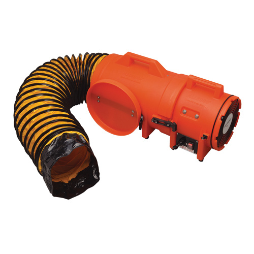 Allegro Industries 9533-15 8" Plastic COM-PAX-IAL Blowers, 1/3 HP, 831 CFM-(Each)