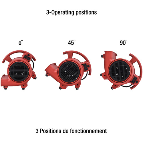 King Canada 8500AM Air Mover, 550 CFM-(Each)
