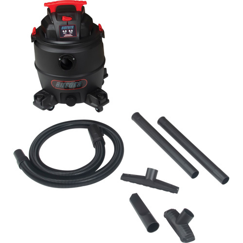 Aurora Tools Vacuum Vacuum, Wet-Dry, 6 HP, 8 US Gal. (30.3 Litres) - Each