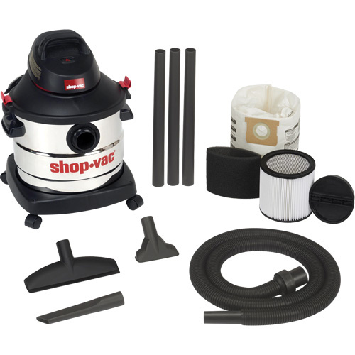 Shop Vac 5989405 Shop Vacuum Shop Vacuum, Wet-Dry, 6 HP, 8 US Gal. (30.3 Litres) - Each