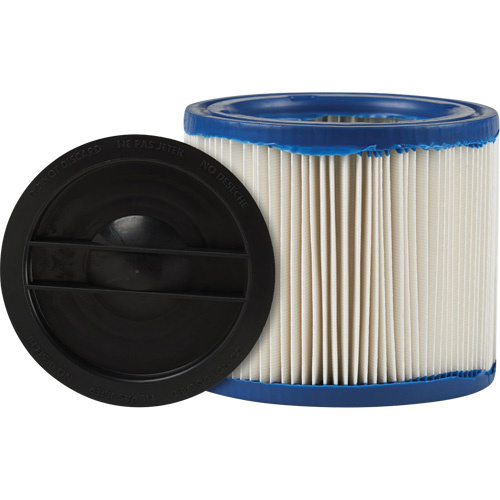 Shop Vac 9034133 CleanStream® Gore® Small Wet/Dry Vacuum Filter CleanStream<sup>®</sup> Gore<sup>®</sup> Small Wet/Dry Vacuum Filter, Cartridge/Hepa, Fits 1 - 6 US gal. - Pack of 2