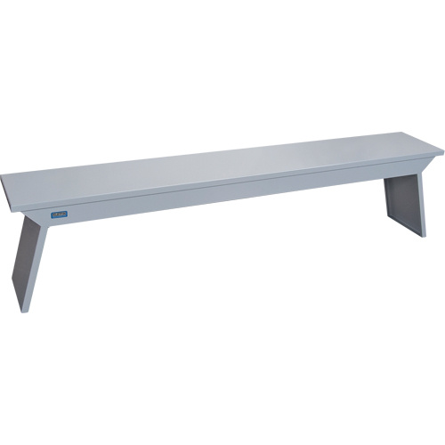 KLETON FB002 Locker Room Benches, Steel, 72" L x 12" W x 17" H-(Each)