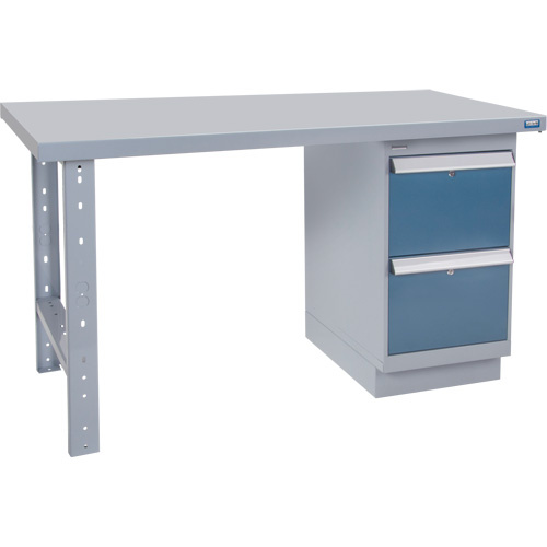 KLETON Workbench Workbench, 60" W x 36" D x 34" H, 2500 lbs. Capacity - Each