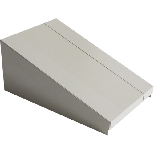 Perfix Inc. 007-DPEN1218-1-9363 All-Welded Concorde™ - Heavy-Duty Lockers Sloping Top All-Welded Concorde™ - Heavy-Duty Lockers Sloping Top, 1 Bank, 18" D x 12" W x 6" H, Grey, Steel - Each