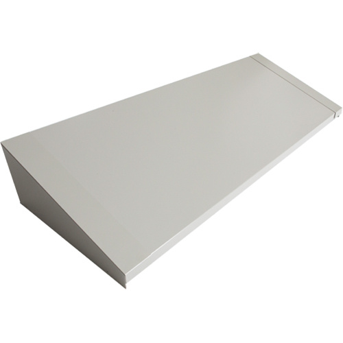 Perfix Inc. 007-DPEN1218-4-9363 All-Welded Concorde™ - Heavy-Duty Lockers Sloping Top All-Welded Concorde™ - Heavy-Duty Lockers Sloping Top, 4 Bank, 18" D x 48" W x 6" H, Grey, Steel - Each