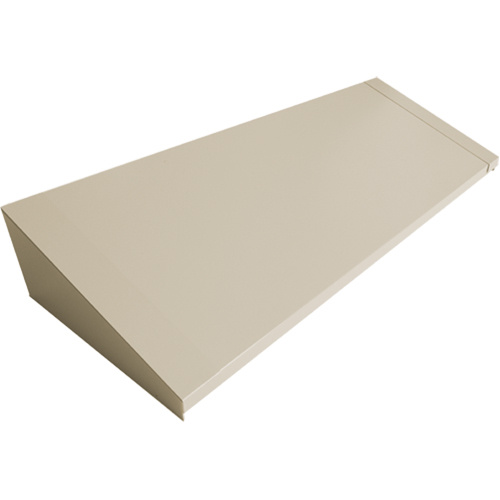 Perfix Inc. 007-DPEN1218-4-9393 All-Welded Concorde™ - Heavy-Duty Lockers Sloping Top All-Welded Concorde™ - Heavy-Duty Lockers Sloping Top, 4 Bank, 18" D x 48" W x 6" H, Beige, Steel - Each