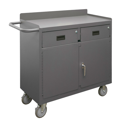Durham Manufacturing 2213A-LU-95 Mobile Workbench Cabinet Mobile Workbench Cabinet, Steel Surface - Each