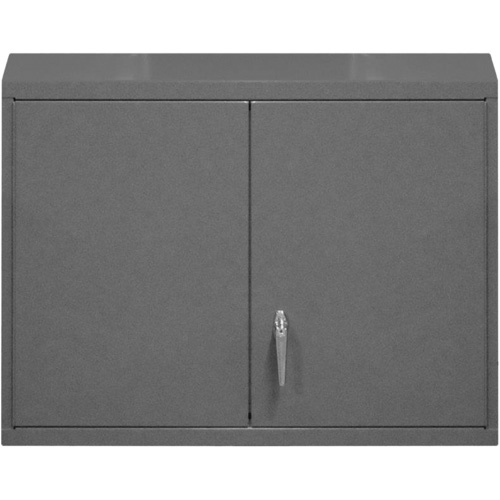 Durham Manufacturing 071SD-95 Wall-Mounted Cabinet Wall-Mounted Cabinet, 27" H x 29-7/8" W x 13-11/16" D, 2 Shelves, Steel, Grey - Each