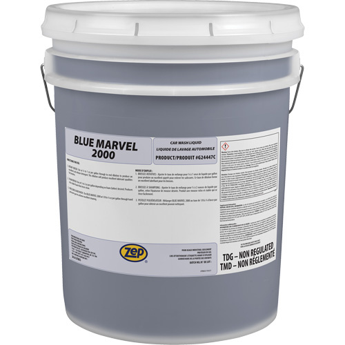 Zep G24447C Blue Marvel 2000 Truck & Trailer Wash Blue Marvel 2000 Truck & Trailer Wash, 20 L, Pail - Pail