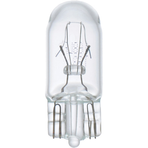Sylvania 34711 168 Basic Mini Automotive Bulb 168 Basic Mini Automotive Bulb, Incandescent, 4.9 W, Off White - Pack of 10