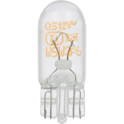 Sylvania 33235 2825 Basic Mini Automotive Bulb 2825 Basic Mini Automotive Bulb, Incandescent, 5 W, Off White - Pack of 10
