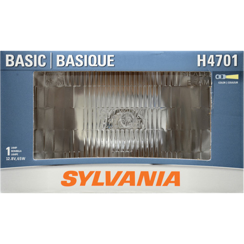 Sylvania 30827 H4701 Basic Sealed Headlight H4701 Basic Sealed Headlight, 65 W, Off White - Each