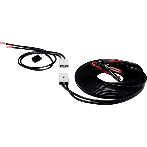 Associated Equipment6118 Heavy-Duty Fully Insulated Clamps with Side Terminal Adapters, 4 AWG, 500 A, 25' Cable-(Each)