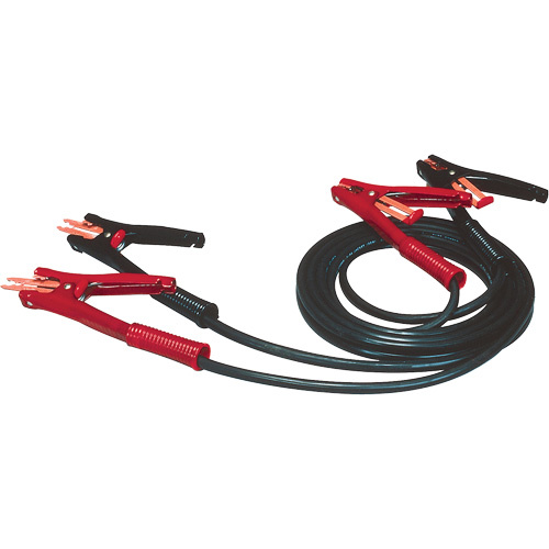 Associated Equipment6157 Heavy-Duty Booster Cable with Flexi-Spring Strain, 5 AWG, 500 A, 12' Cable-(Each)