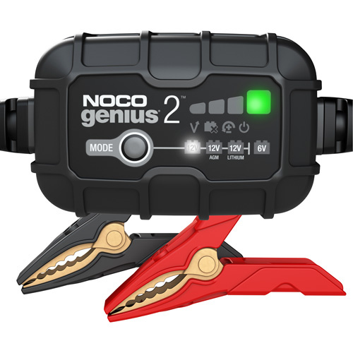 NOCO GENIUS2 Genius® 2™ 2-Amp Battery Charger Genius<sup>®</sup> 2™ 2-Amp Battery Charger - Each