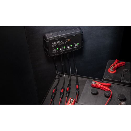 NOCO GENIUS2X4 Genius® 2X4™ 4-Bank, 8-Amp Battery Charger Genius<sup>®</sup> 2X4™ 4-Bank, 8-Amp Battery Charger - Each - Image 2
