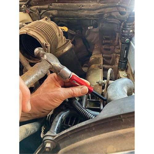 LISLE 35100 Pry Bar with Strike Cap Pry Bar with Strike Cap, 1/4" W x 5" L - Each