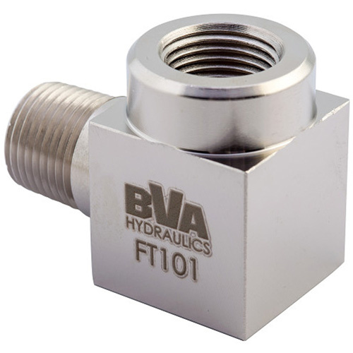 BVA Hydraulics FT101 Fitting Elbow 90 Degree Street, Steel-(Each)