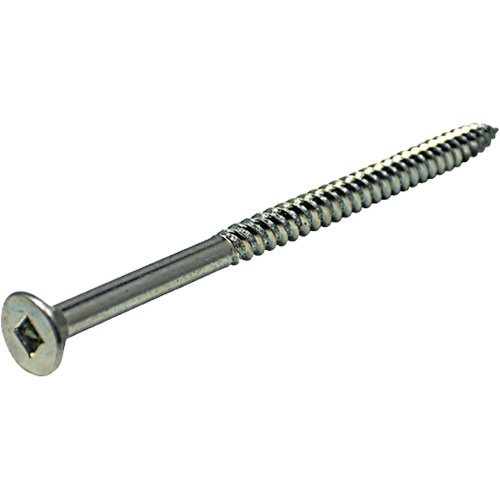 Fasteners & Fittings Inc. 159124 Flat SOC Wood Screw Flat SOC Wood Screw, #8 x 1" L, Zinc Plated - Each