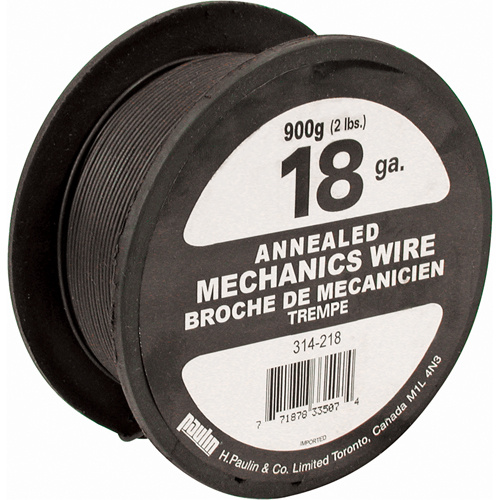 Paulin 314-218 Baling Wire Baling Wire, Black Annealed, 18 ga. - Spool