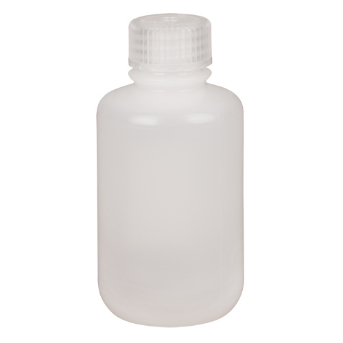 Nalgene 562002-0004 Narrow-Mouth Bottles, Round, 4 oz., Plastic-(Each)