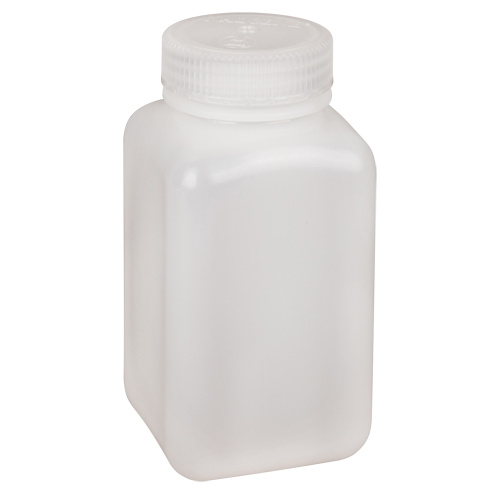 Nalgene 2114-0016 Easy-Grip Space-Saver Bottles, Square, 16 oz., Plastic-(Each)