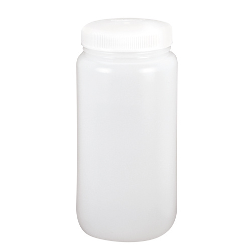 Nalgene 2120-0010 Wide-Mouth Bottles, Round, 1 gal., Plastic-(Each)