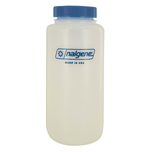 Nalgene 552104-0032 Wide-Mouth Bottles, Round, 32 oz., Plastic-(Each)