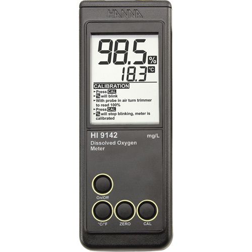 Hanna Instruments HI 9142 Dissolved Oxygen Meter Dissolved Oxygen Meter - Each