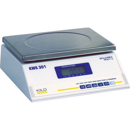 Kilotech K851253 Digital Weighing Scale, 60 lbs. Cap., 0.002 lbs. Graduations-(Each)