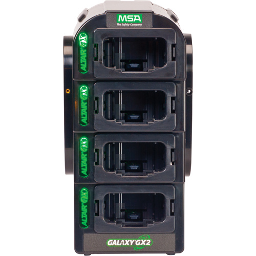 MSA 10127422 Galaxy GX2 Multi-Unit Charger For Altair 4X/4XR, Compatible with MSA Altair family Gas Detector-(Each)