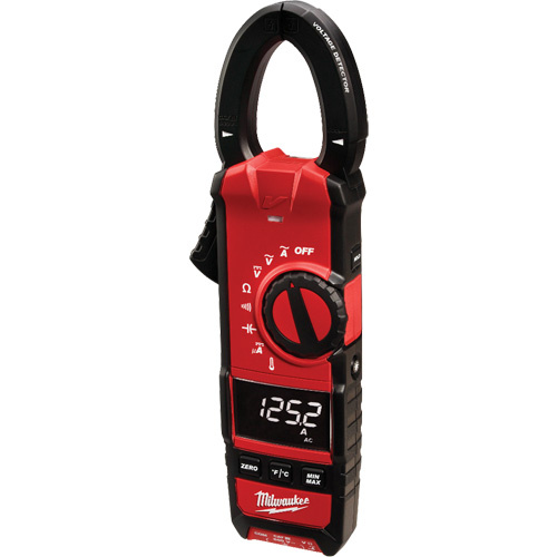 Milwaukee 2236-20 HVAC/R Clamp Meter, AC/DC Voltage, AC/DC Current-(Each)