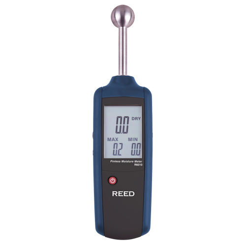 Reed Instruments R6010 Moisture Detectors Moisture Detectors, 0 - 100% Moisture Range, 32°- 104°F (0°- 40°C) Temperature Range - Each
