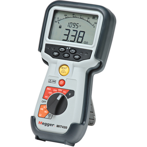 Megger 1004-739 Insulation Tester Insulation Tester, Analogue/Digital - Each