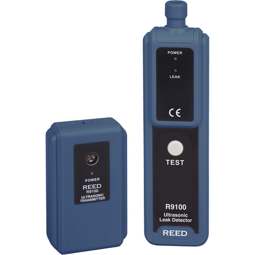 Reed Instruments R9100 Ultrasonic Leak Detector Ultrasonic Leak Detector, Light & Sound Alert - Each