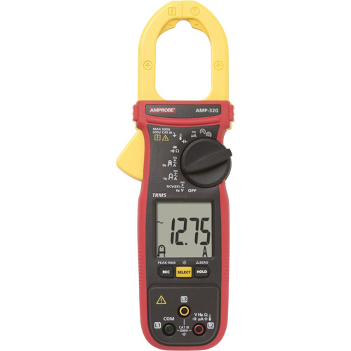 Amprobe AMP-320 AMP-320 Motor Maintenance TRMS Clamp Meter AMP-320 Motor Maintenance TRMS Clamp Meter, AC/DC Voltage, AC/DC Current - Each