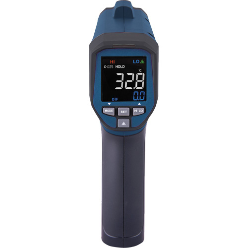 Reed Instruments R2320 Professional Infrared Thermometer Professional Infrared Thermometer, -26 - 1472° F ( -32 - 800° C ), 30:1, Adjustable Emmissivity - Each