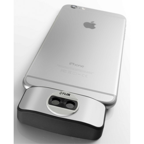 FLIR 435-0006-03 One Pro Thermal Camera One Pro Thermal Camera, 1440 x 1080 pixels, -20° - 400°C (-4° - 752°F), 70 mK - Each