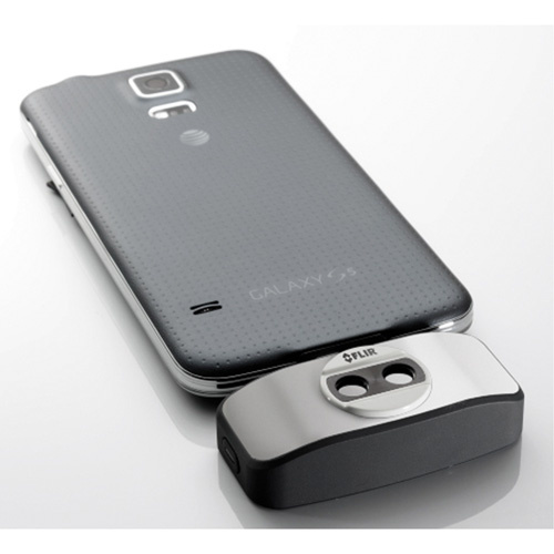 FLIR 435-0007-03 One Pro Thermal Camera One Pro Thermal Camera, 1440 x 1080 pixels, -20° - 400°C (-4° - 752°F), 70 mK - Each - Image 2