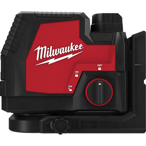 Milwaukee 3521-21 21 Redlithium™ USB Rechargeable Green Cross Line Laser 21 Redlithium™ USB Rechargeable Green Cross Line Laser - Each