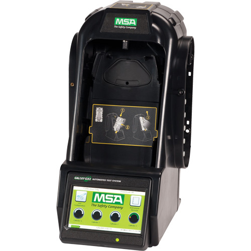 MSA 10128625 Galaxy GX2 Automated Test System, Compatible with Altair 5/5X Multigas Detector-(Each)