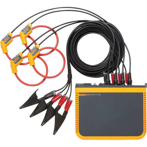 Fluke 1748/15/EUS Three-Phase Power Quality Loggers with 2 iFlex Current Probes Three-Phase Power Quality Loggers with 2 iFlex Current Probes - Each