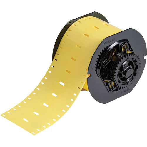 Brady B33-75X15-7643-YL B33 Series Zero-Halogen Cable Markers B33 Series Zero-Halogen Cable Markers, Thermoplastic Polyurethane, 2.953" L x 0.591" H, Yellow - Roll
