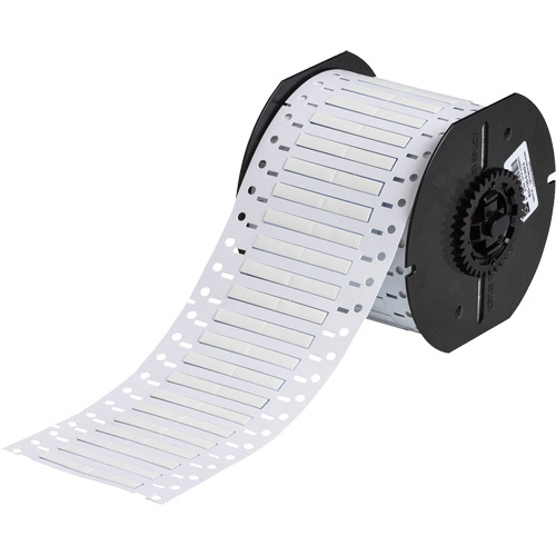 Brady B33-125-2-342-2 PermaSleeve® Heat Shrink Wire & Cable Labels PermaSleeve<sup>®</sup> Heat Shrink Wire & Cable Labels, Polyolefin, 1" L x 0.235" H, White - Roll