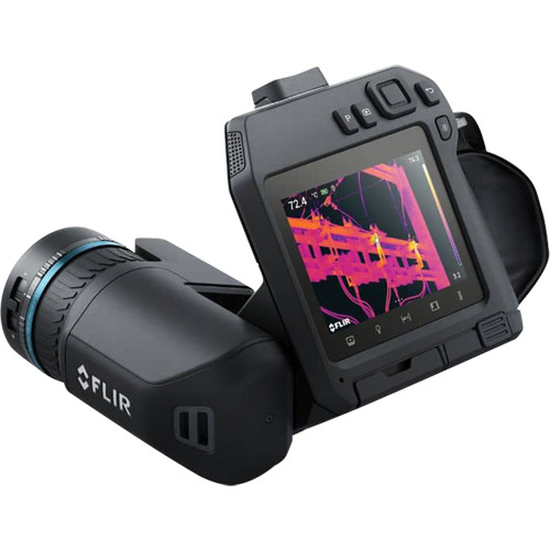 FLIR 89214-0201 T865 High-Performance Thermal Imaging Camera with DFOV 14+24° Lenses T865 High-Performance Thermal Imaging Camera with DFOV 14+24° Lenses, 640 x 480 pixels, 0° - 650°C (32° - 1202°F)/-20° - 120°C (-4° - 248°F)/300° - 2000°C (572° - 3632°F) - Each
